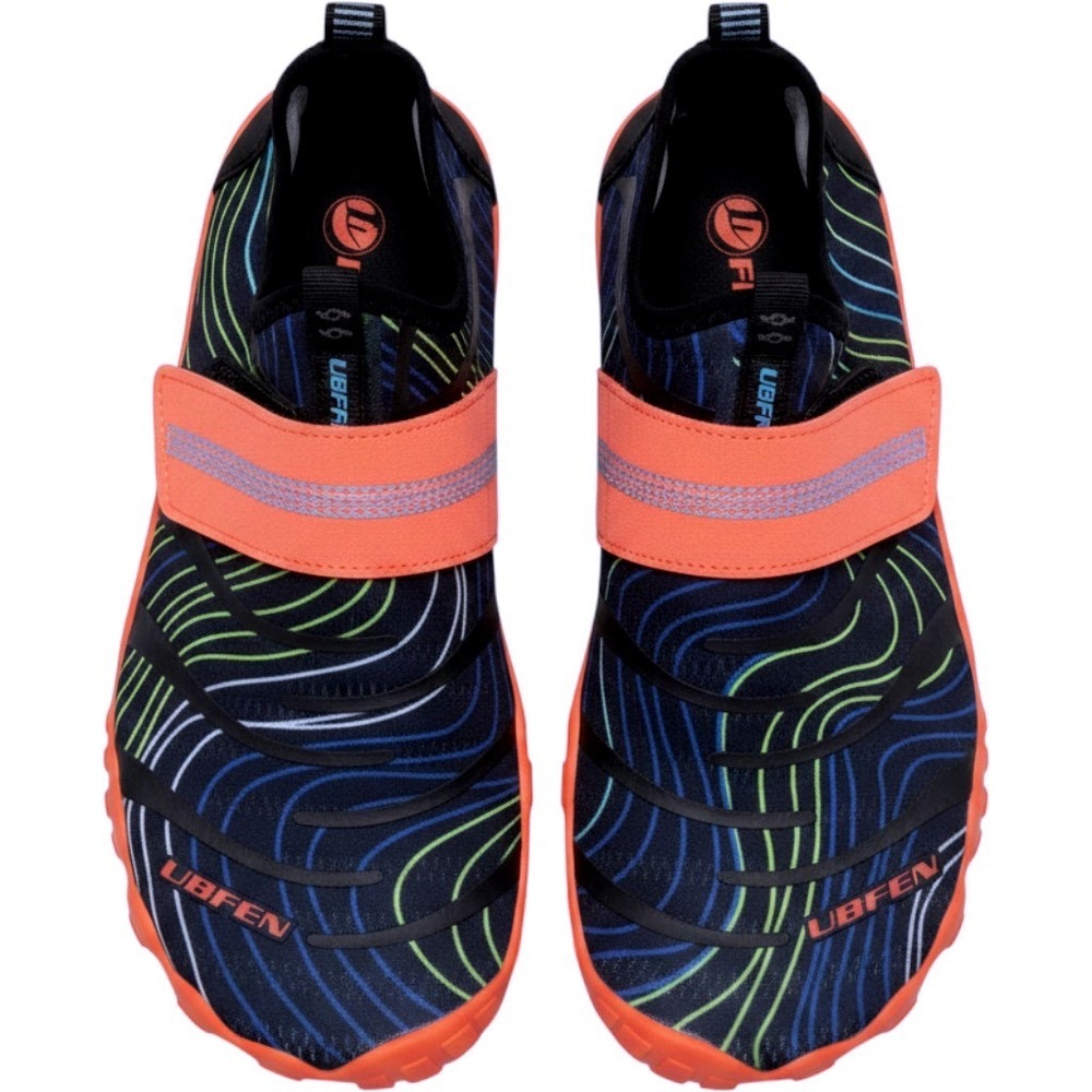 UBFEN Water Shoes Kids Size US 4 EUR 36 Unisex Orange Beach Shoes